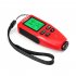 Hw300 Mini Automobile Thickness Gauge Car Paint Tester 0um 2000um Thickness Coating Meter for Fe Nfe Red