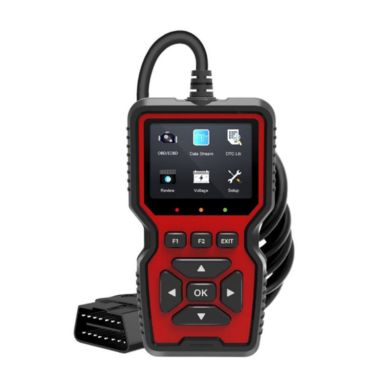 Car Fault Detector V519 Obd2 Scanner Fault Diagnosis Tester Engine System Diagnostic Tool Code Reader 
