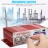 Hy 400 12v Power Amplifier U Disk Sd Memory Card with Infrared RC Mini Small Motorcycle Audio Amp Red