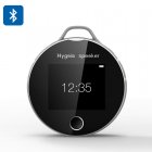 Hygeia smart Bluetooth speaker and heart monitor with 16GB Micro SD card Support  Hand free  FM radio  alarm clock  and audio output functions 
