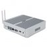 Hystou FMP03b Barebones Mini PC with i3 7100U CPU  8GB RAM  128GB Storage  SATA support and licensed Windows 10 OS a high performance fanless PC