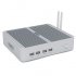 Hystou FMP03b Barebones Mini PC with i3 7100U CPU  8GB RAM  128GB Storage  SATA support and licensed Windows 10 OS a high performance fanless PC