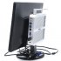 Hystou FMP03b Barebones Mini PC with i3 7100U CPU  8GB RAM  128GB Storage  SATA support and licensed Windows 10 OS a high performance fanless PC
