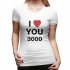 I LOVE YOU 3000 Fashion Letters Printing Unisex Short Sleeve T shirt