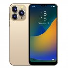 I14promax Smartphone 6.1 Inch Quad Core 1GB RAM 8GB ROM Phone Golden