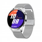 I29 Smart Bracelet Music Control Bluetooth Call Sports Smartwatch Silver
