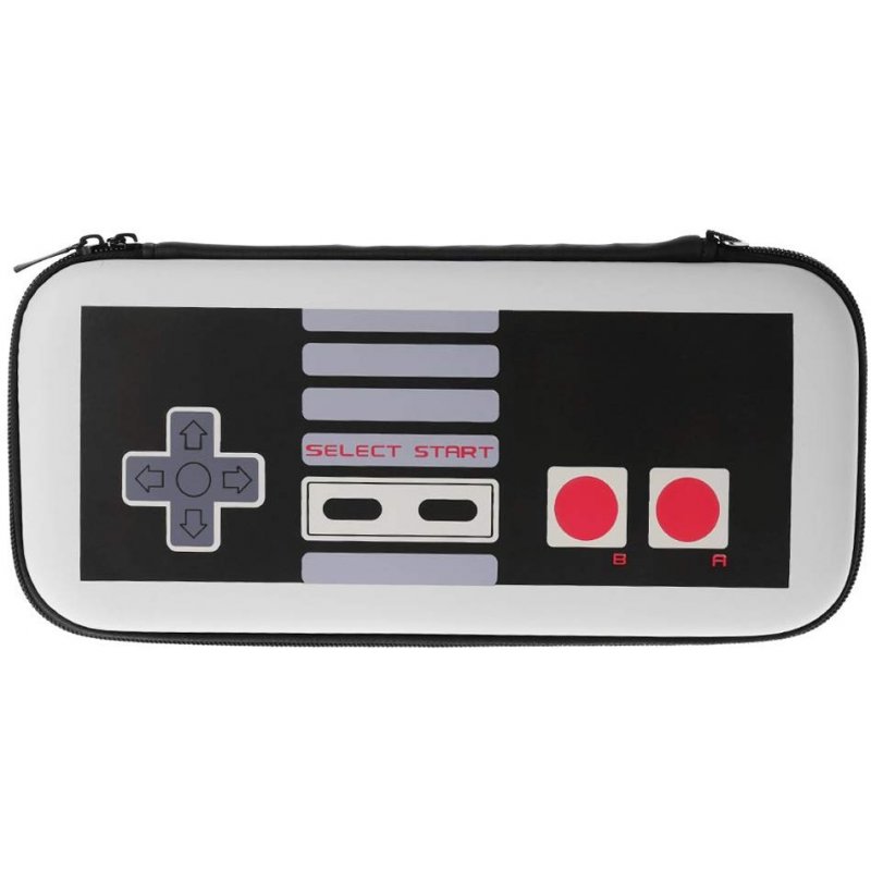 Storage Bag Travel Case for Switch Console Handle Pattern Soft Touch Fabric Gamepad Protection Cover 