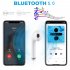 I7S Tws Wireless Bluetooth Headset With Charging Compartment Power Capacity Display Earphones Black