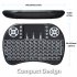 I8 Air Mouse Wireless Remote Keyboard Portable Wireless Keyboard With Adjustable DPI Touchpad Keyboard Comfortable Typing Experience For TV Laptop Computer Game