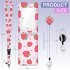 ID Badge Holder With Lanyard Retractable Badge Reel Clip ID Protector Bage Clips For Nurse Doctor Teacher Student F