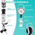ID Badge Holder With Lanyard Retractable Badge Reel Clip ID Protector Bage Clips For Nurse Doctor Teacher Student E