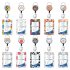 ID Badge Holder With Lanyard Retractable Badge Reel Clip ID Protector Bage Clips For Nurse Doctor Teacher Student G
