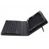 IMAGE Wireless Bluetooth Keyboard Leather Case Cover with Stand for Blackberry Playbook 7  16GB  32GB  64GB