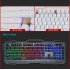 IMICE AK 400 Metal Suspension Backlit Keyboard for Wired Gaming Keyboard black