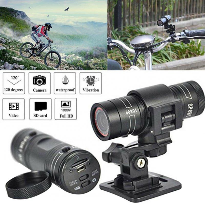 Hd  Sports  Camera Mountain Bike Motorcycle Helmet Action Camera Video Dv Camera Full Hd 1080p Car Video Recorder Dvr 