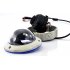 IP security camera with 2MP CMOS sensor recording HD images 27 7 thanks to the built in night vision IR LEDs
