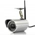 IP security camera with 3 x optical zoom and motion detection