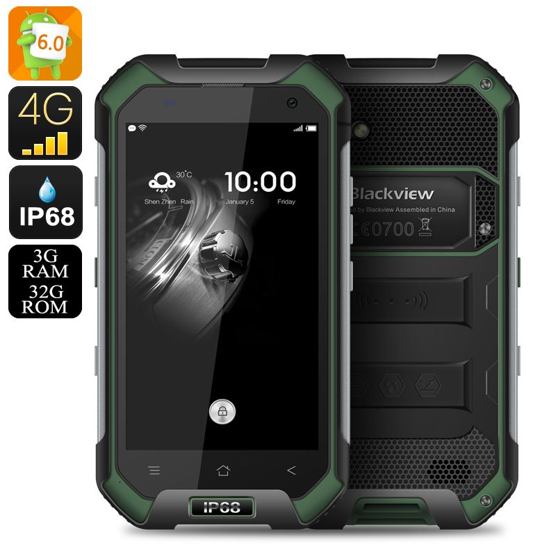 Blackview BV6000 Smartphone (Green)