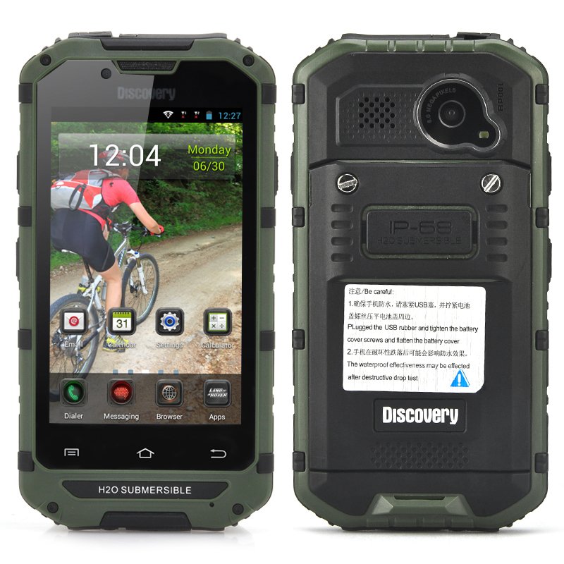 4 Inch Rugged Android Smartphone (Green)