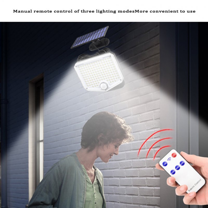 Outdoor Solar Lights With 1200mAh Battery 3 Lighting Modes IP65 Waterproof Sensitive PIR CDS Sensors Fast Charging Motion Sensor Wall Lamp 
