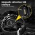 IPX7 Waterproof Monitor Sport Watch Smart WiFi Watch with Mini 720P HD Camera LED Light Illumination   FOX9 32G Without Wifi