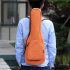 IRIN 26 Inch Ukulele Bag Soft Case Gig Waterproof Oxford Cloth Ukelele Guitar Backpack Orange