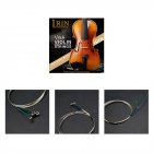 IRIN 4 Pcs Universal Full Set  E A D G  Violin String Fiddle Strings Steel Core Nickel silver Wound for 4 4 3 4 1 2 1 4 Violins V68