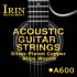 IRIN A600 6 Pcs Brass Guitar String Set for Acoustic Guitar A600