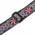 IRIN GS 0 Fashion Adjustable Embroidery Pattern Acoustic Electric Guitar Strap  GS 02 red flower