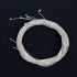 IRIN Udchenko Oud Lute Strings 10 11 12 Strings Set Transparent Nylon   Silver Plated Copper Alloy Wrapped Strings  0101