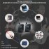 IWH 1 Wireless Monitor System Rechargeable Transmitter Receiver Automatic Pairing Ultra Long Battery Life Monitor iWH 1