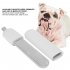 Ice Cream Hair  Removal  Brush Double sided Sticky Electrostatic Hair Removal Device For Clothes Pet White