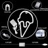 Ice Cream Neon Sign LED Light  Battery Or USB Powered Neon Light Up Signs  For KTV Pub Bar Party Home Bedroom Decorations Aesthetic Birthday Gifts ice cream neo