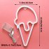 Ice Cream Neon Sign LED Light  Battery Or USB Powered Neon Light Up Signs  For KTV Pub Bar Party Home Bedroom Decorations Aesthetic Birthday Gifts ice cream neo