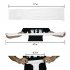 Ice Fabric Arm Sleeves Mangas Warmers Summer Sports UV Protection Running Cycling Driving Reflective Sunscreen Bands  Half fingers  white