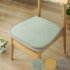 Ice Silk Dining Chair Cushion Cool Spring Summer Vine Seat Pad with Straps 40 45cm gold 40   45cm