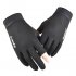 Ice Silk Non Slip Gloves Breathable Outdoor Sports Driving Riding Thin Anti UV Protection Gloves gray One size