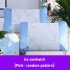 Ice Silk Pillowcase For Hair And Skin Printed Pillow Cases Bedding Cover For Living Room