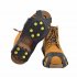 Icegrips Snow Traction Gear Slip on Snow and Ice Cleat Traction Prevent Slipping with 10 Replacement Steel Studs Yellow S