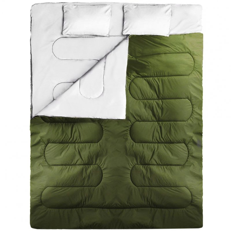Idealhouse  2 Singles Sleeping Bags Deep gree