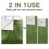 Idealhouse  2 Singles Sleeping Bags for Outdoor Camping  Holiday Deep green