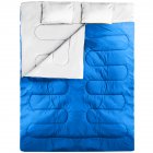 Idealhouse  2 Singles Sleeping Bags for Outdoor Camping  Holiday Blue