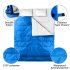 Idealhouse  2 Singles Sleeping Bags for Outdoor Camping  Holiday Blue
