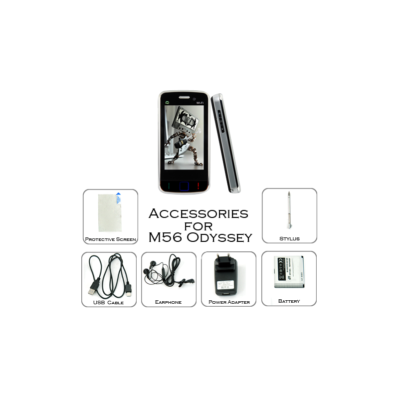 Accessories Pack for M56 - Odyssey Cellphone