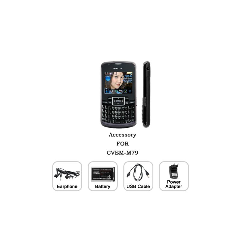 Accessories Pack for M79 - Amigo Cellphone