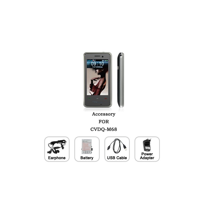 Accessories Pack for M68 - Orion Cellphone