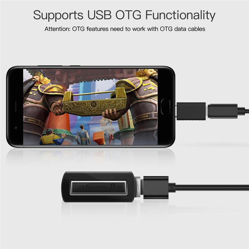 USB Type-C Adapter Male to Female USB-C OTG Converter Type-C Extension Cable for Samsung Tablet 