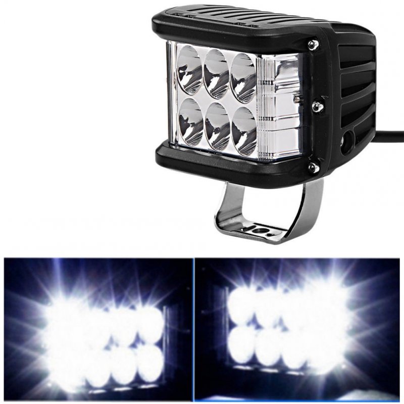 Car  Led  Work  Light, Aluminum 36w Three-sided Spotlight, IP 67 10-30 V 6000k Color Temperature Luminous Lamp, Car Off-road Trailer Modified Lights 