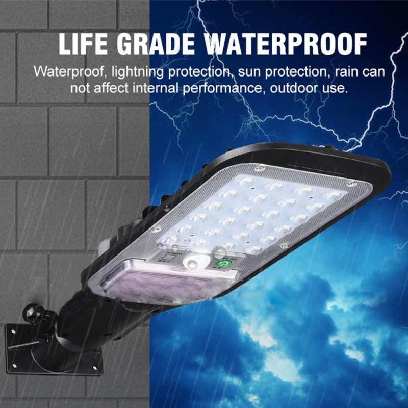 Led Solar Street Light IP65 Waterproof Energy-saving Outdoor Split Motion Sensor Garden Wall Lamp JX-516