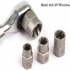 Impact Bolt   Nut Remover Set  14Pcs Bolt Extractor Tool Set With Hex Adapter Nut Remover  Chromium Molybdenum Steel Bolt Extractor Tool Set 14 piece nut remova
